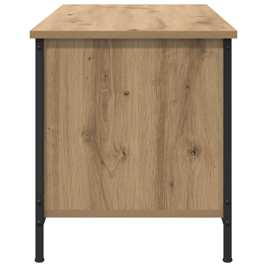 Meuble TV 100 x 40 x 45 cm Chêne artisanal Bois d'ingénierie - 7