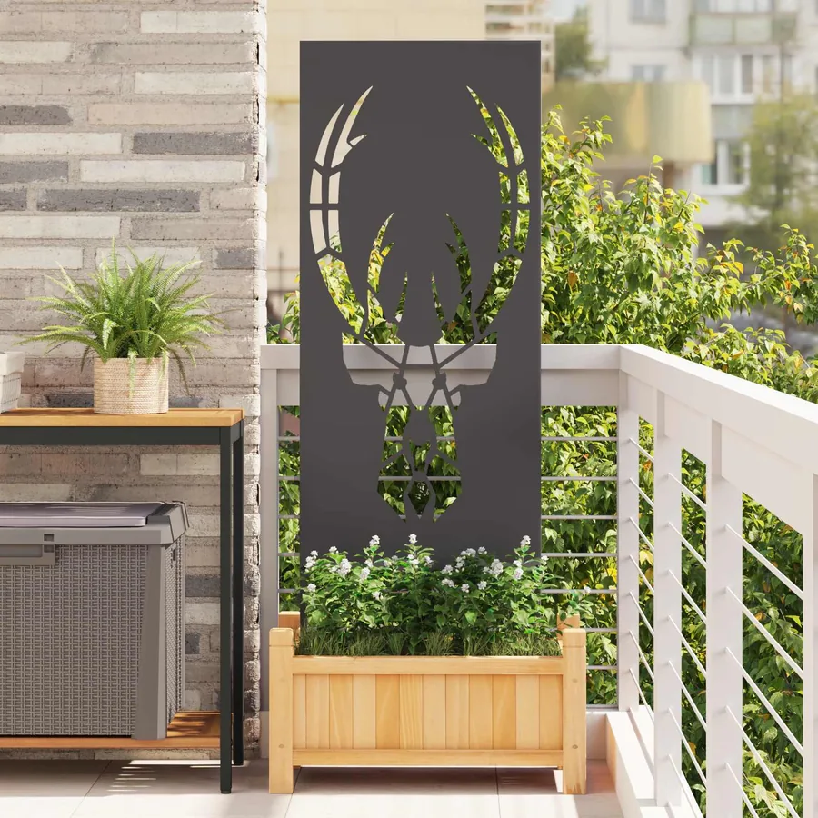 Écran de confidentialité de jardin Noir 50 x 140 cm