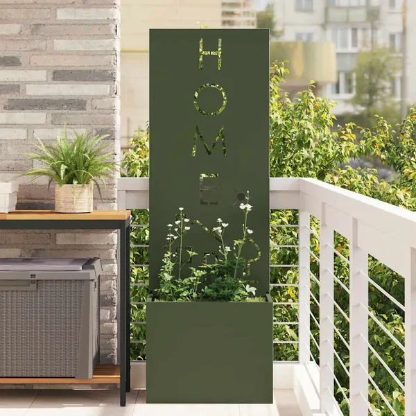 Écran de confidentialité de jardin Vert olive 50 x 150 cm