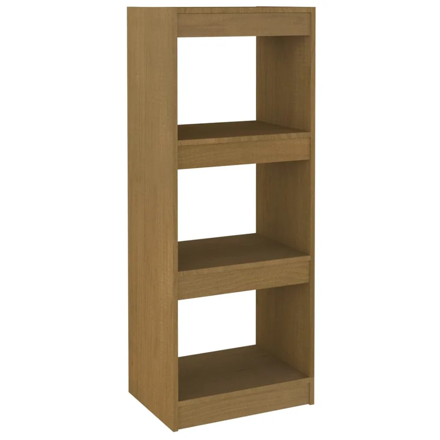 Bibliothèque/Séparateur de pièce Marron miel 40x30x103,5 cm Pin - 2