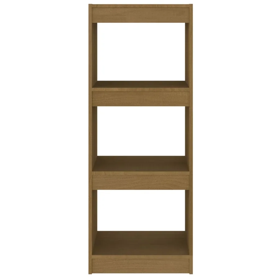 Bibliothèque/Séparateur de pièce Marron miel 40x30x103,5 cm Pin - 5