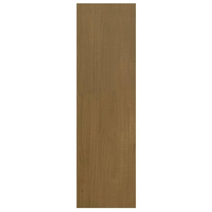 Bibliothèque/Séparateur de pièce Marron miel 40x30x103,5 cm Pin - 6