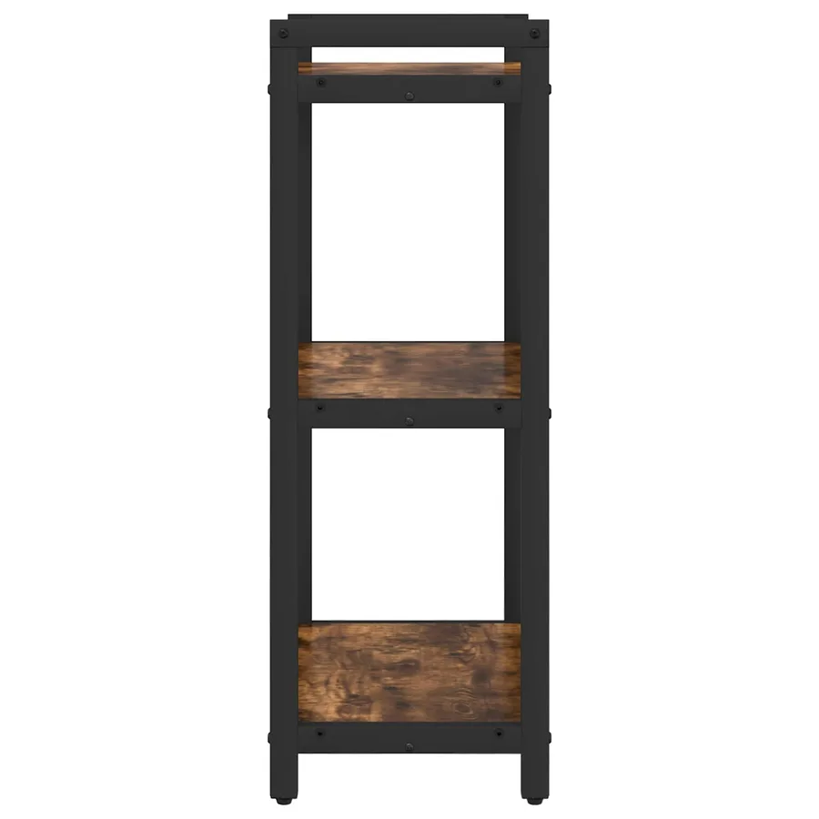 Étagère Chêne fumé 40 x 30 x 85 cm Bois d'ingénierie - 4
