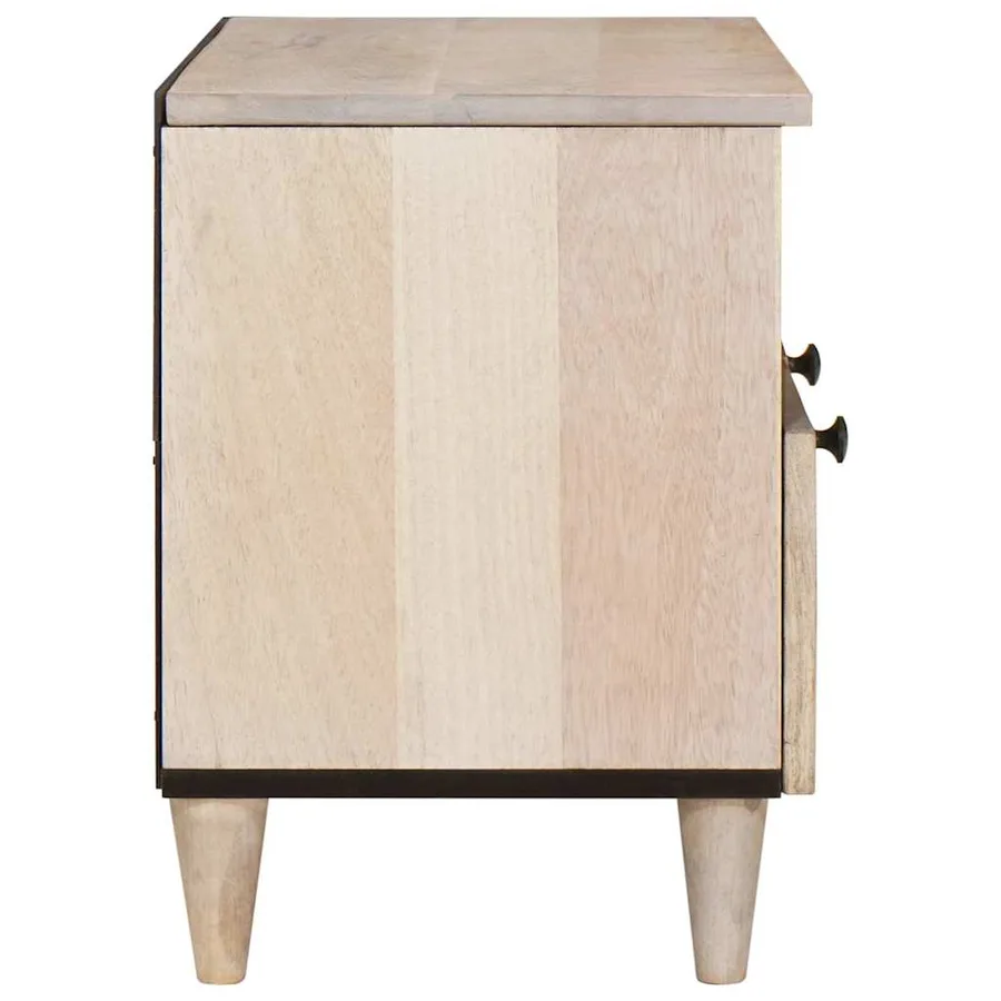 Unites TV avec tiroir Blanc 70 x 33 x 46 cm Bois d'ingénierie - 4