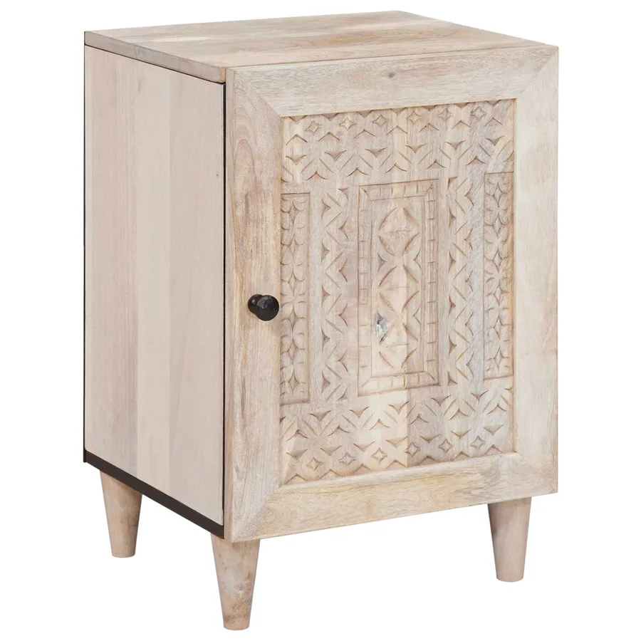 Ensemble de mobilier de salle de bain avec tiroir 4 pcs Blanc - 6