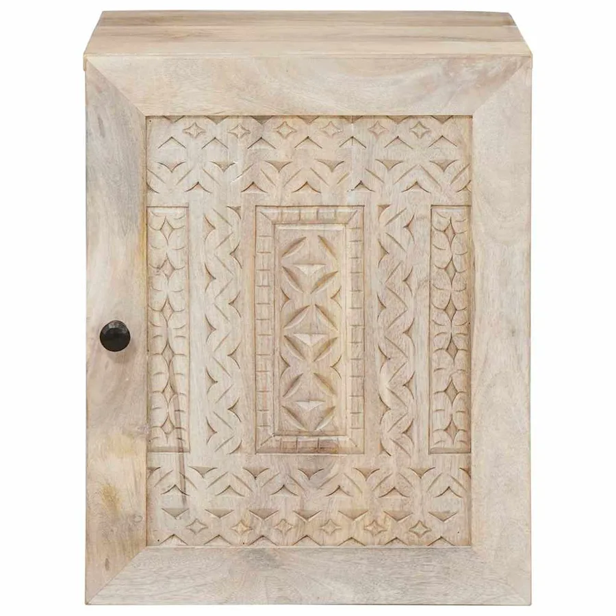 Cabinet de salle de bain avec stockage Blanc 38 x 33 x 48 cm - 3