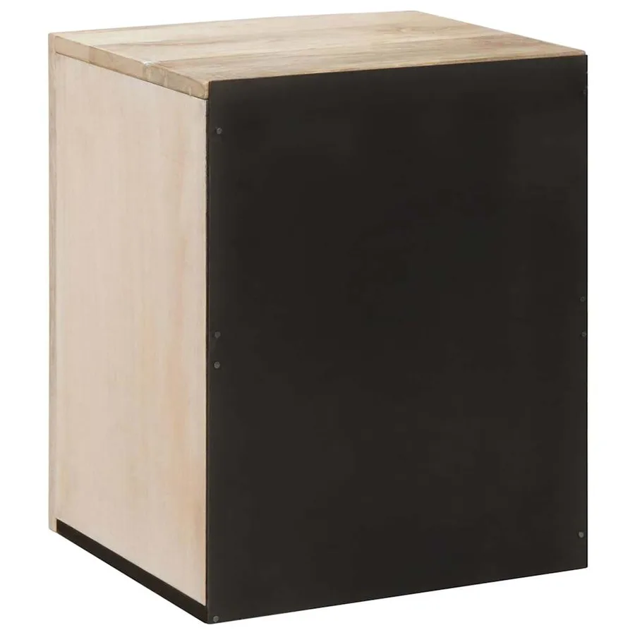 Cabinet de salle de bain avec stockage Blanc 38 x 33 x 48 cm - 5