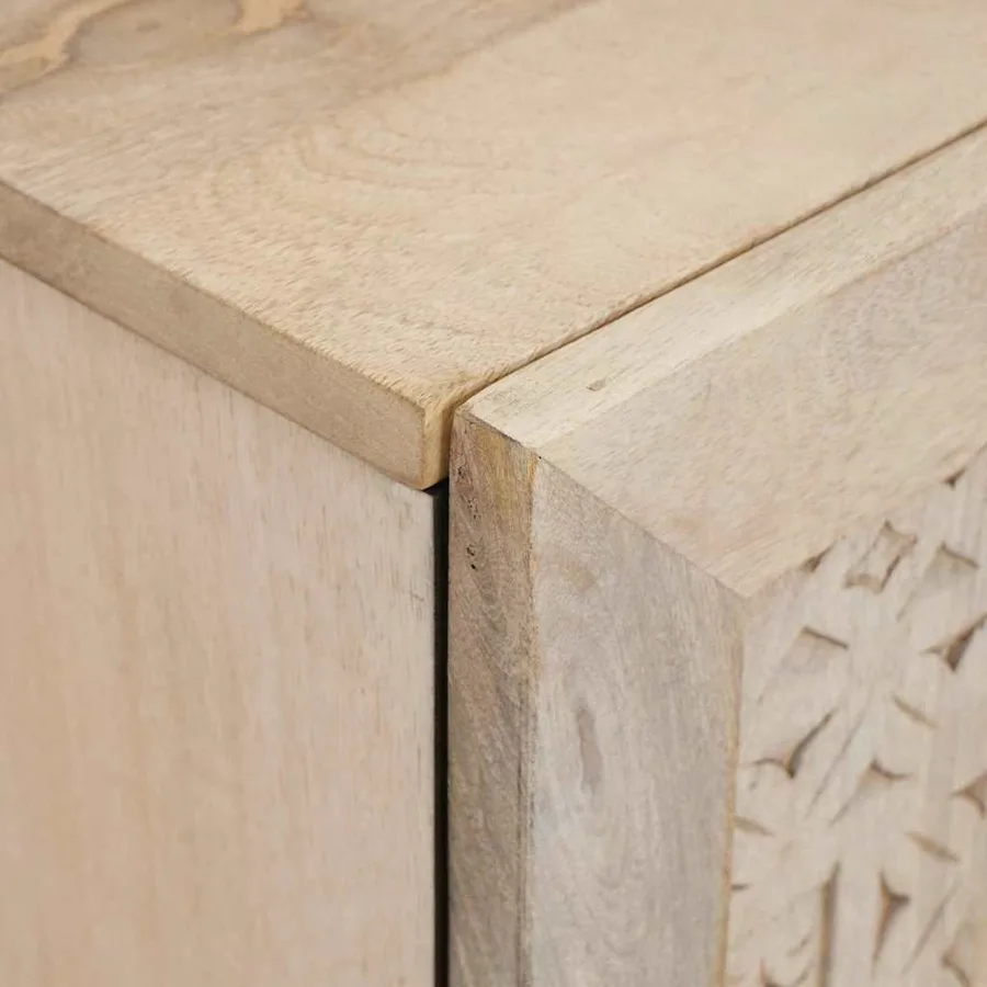 Cabinet de salle de bain avec stockage Blanc 38 x 33 x 48 cm - 6