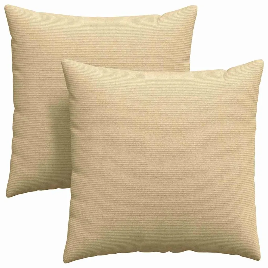 Coussins de canapé 2 pcs Vert gris 80 x 80 cm - 2