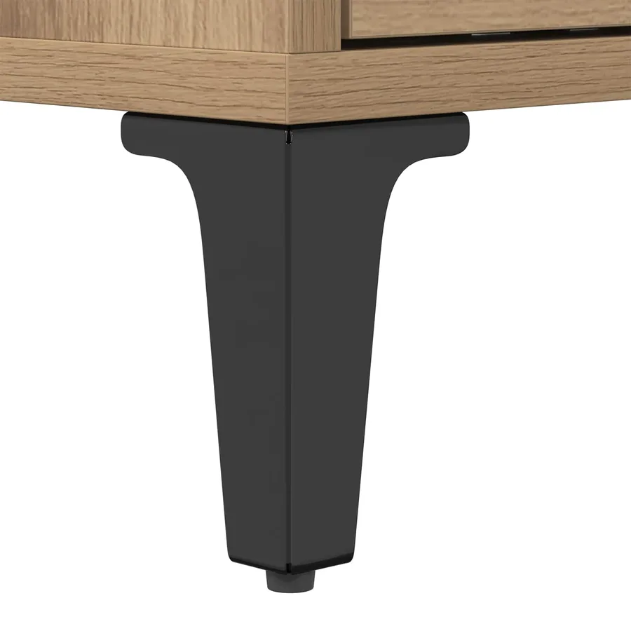 Meuble TV 150 x 30 x 45 cm Chêne artisanal - 10