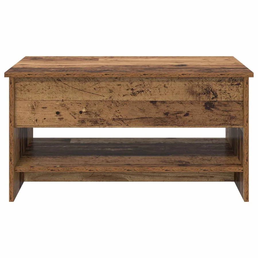 Table basse Bois Ancien 80 x 50,5 x 41,5 cm Bois d'ingénierie - 6