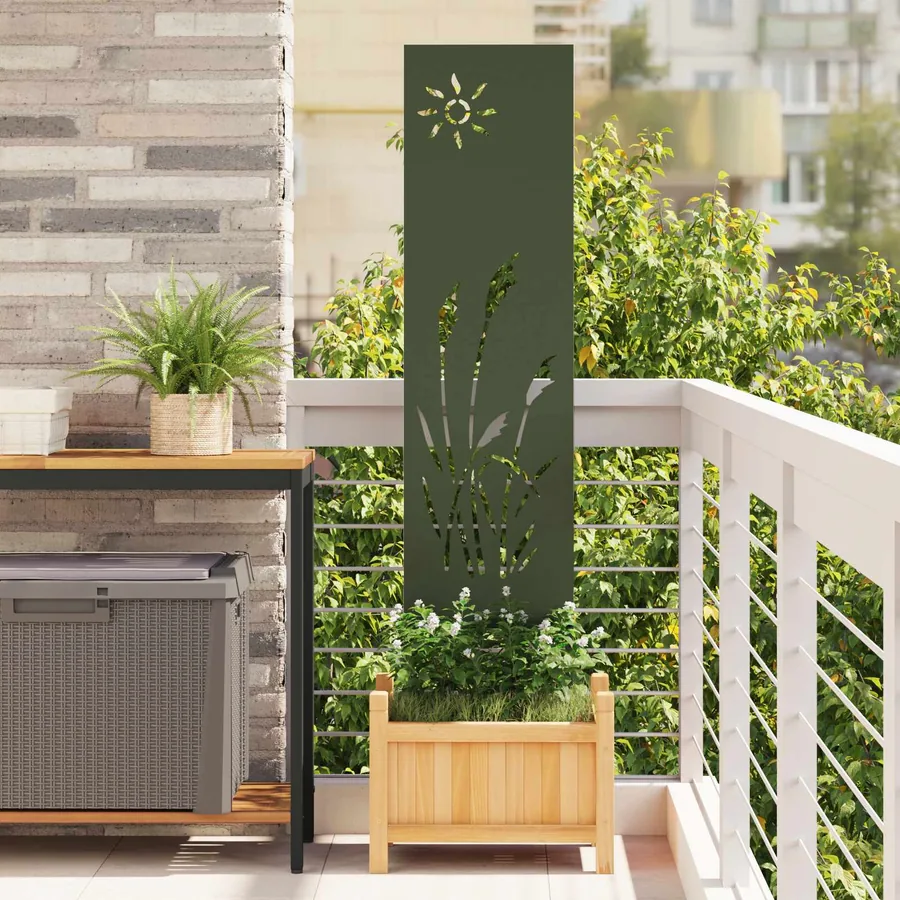 Écran de confidentialité de jardin Vert olive 32 x 140 cm