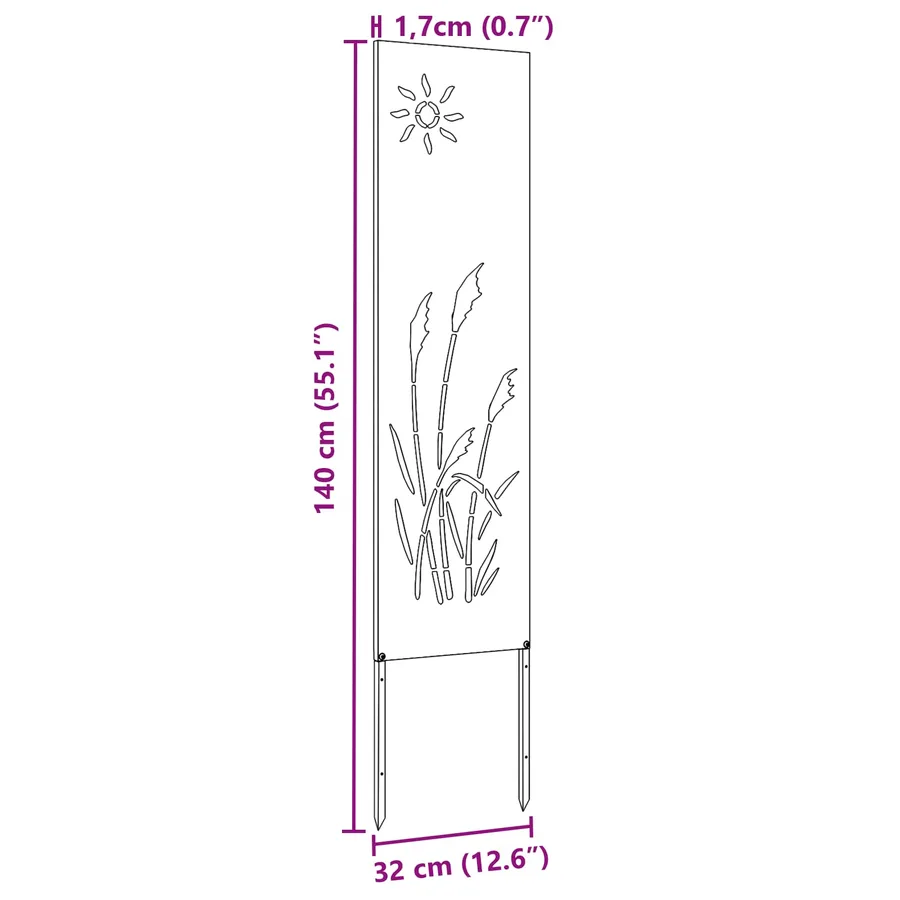 Écran de confidentialité de jardin Vert olive 32 x 140 cm - 15