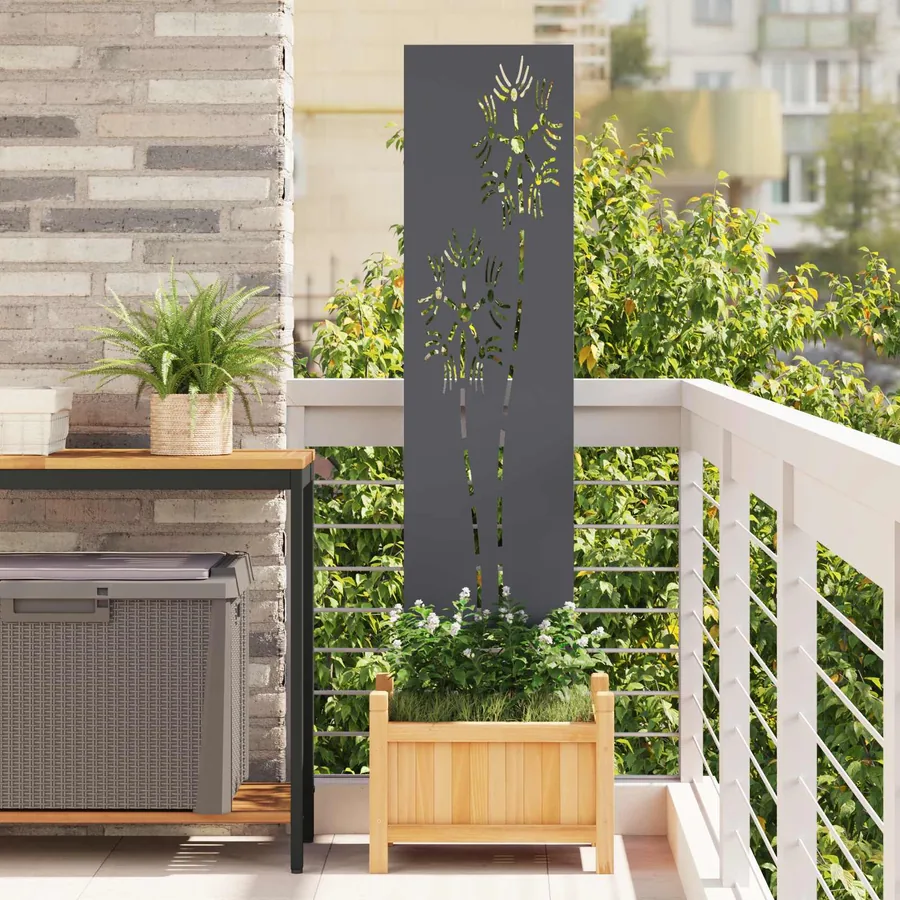 Écran de confidentialité de jardin Anthracite 32 x 140 cm