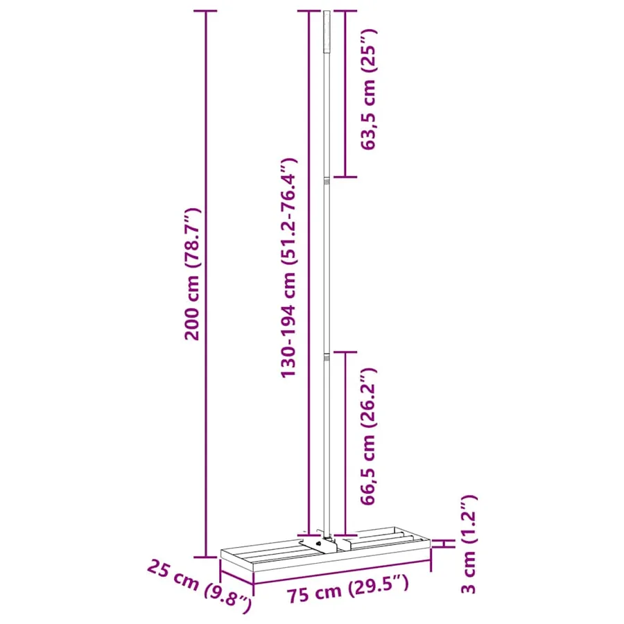 Rateau de nivellement pour jardin Noir Acier enduit de poudre - 8