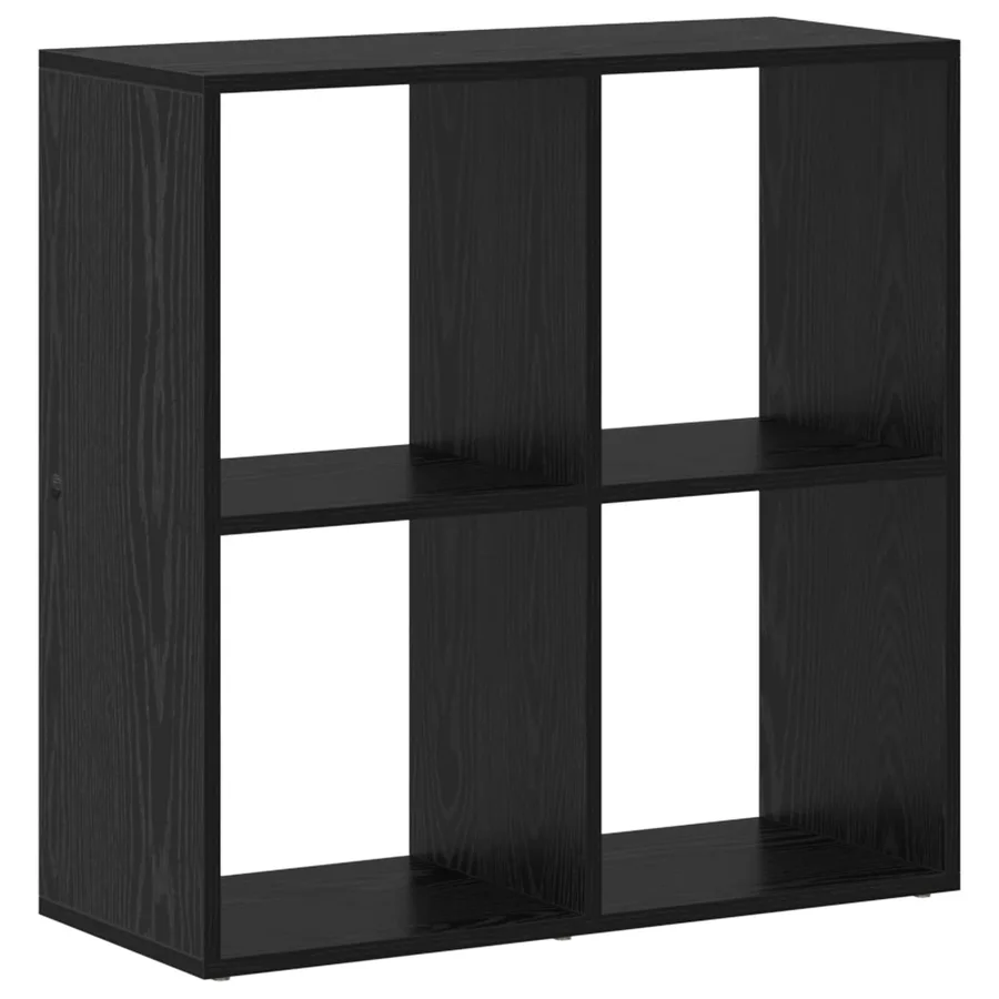 Bibliothèque Chêne noir 69,5 x 29 x 69,5 cm Bois d'ingénierie - 7