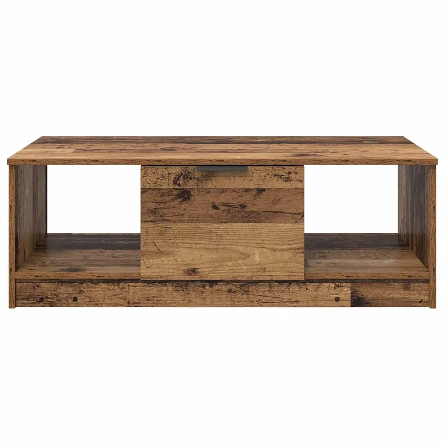 Table basse Bois Ancien 102 x 50 x 36cm Bois d'ingénierie - 6