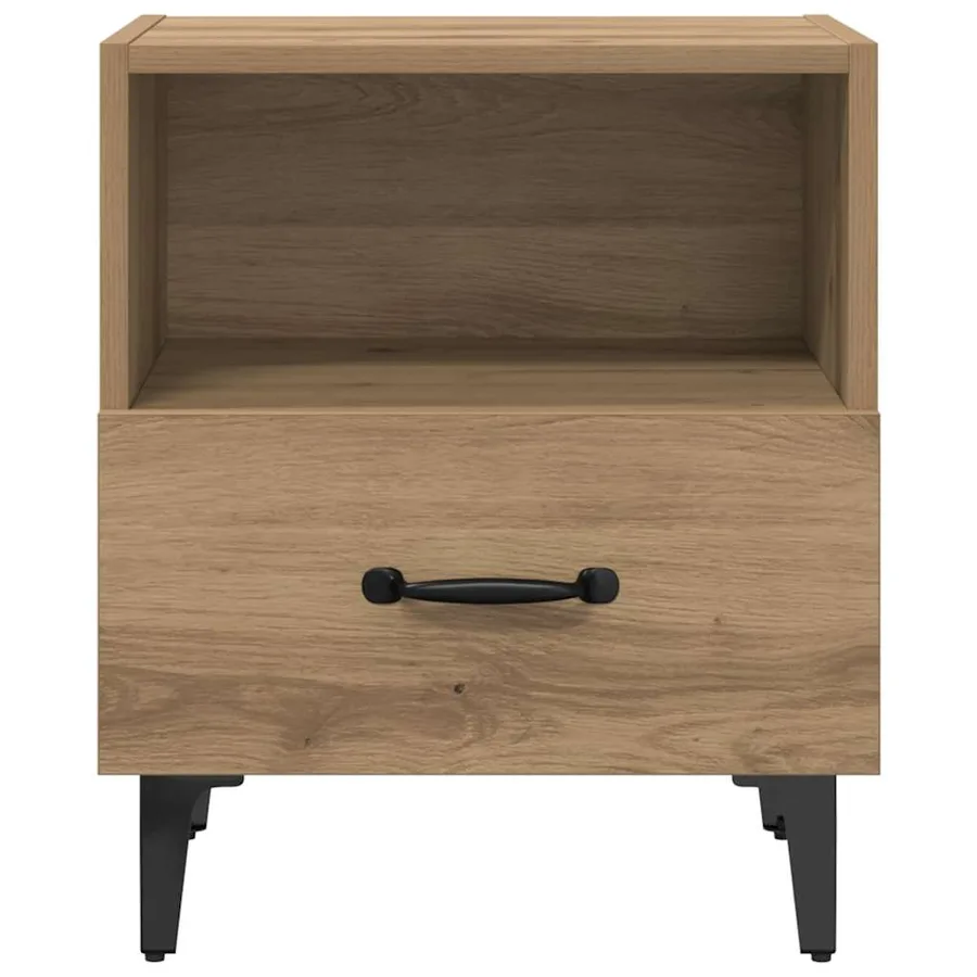 Cabinet de chevet Chêne artisanal 40 x 35 x 47,5 cm - 6