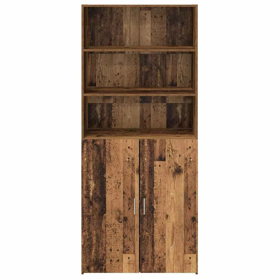 Haut Armoire Bois Ancien 80 x 42,5 x 185 cm Bois d'ingénierie - 6