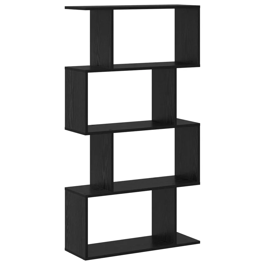 Bibliothèque Chêne noir 70 x 24 x 129 cm Bois d'ingénierie - 7