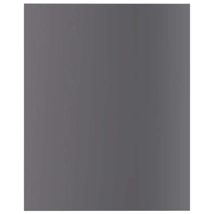 Panneaux de bibliothèque 8 pcs gris brillant bois d’ingénierie - 4