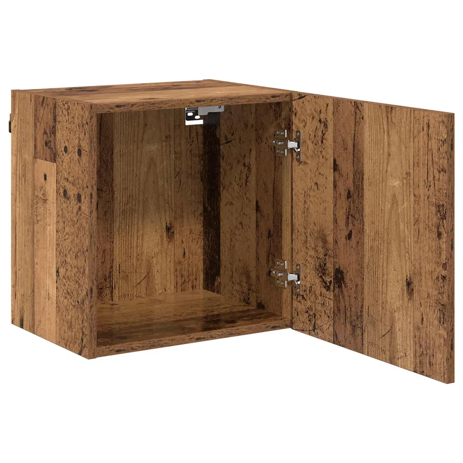 Meuble TV mural Bois Ancien 40,5x30x40cm Bois d'ingénierie - 5