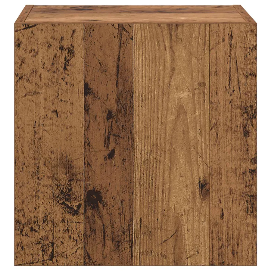 Meuble TV mural Bois Ancien 40,5x30x40cm Bois d'ingénierie - 6