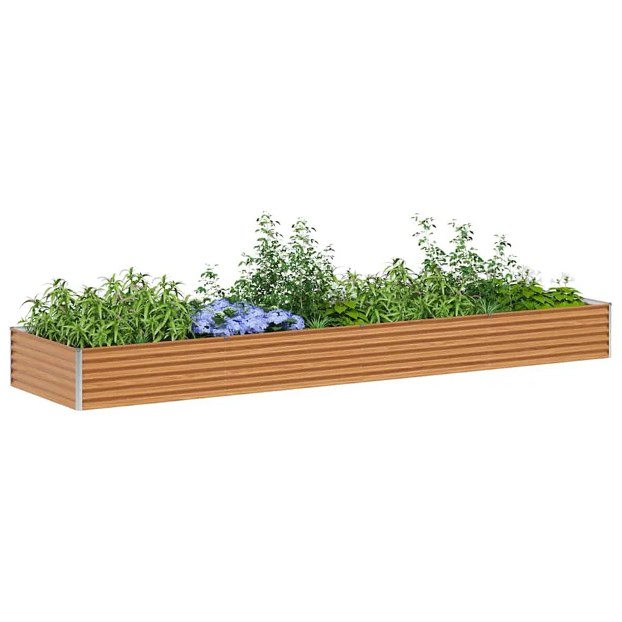 Jardinière surélevée 390 x 100 x 36 cm Acier galvanisé - 3