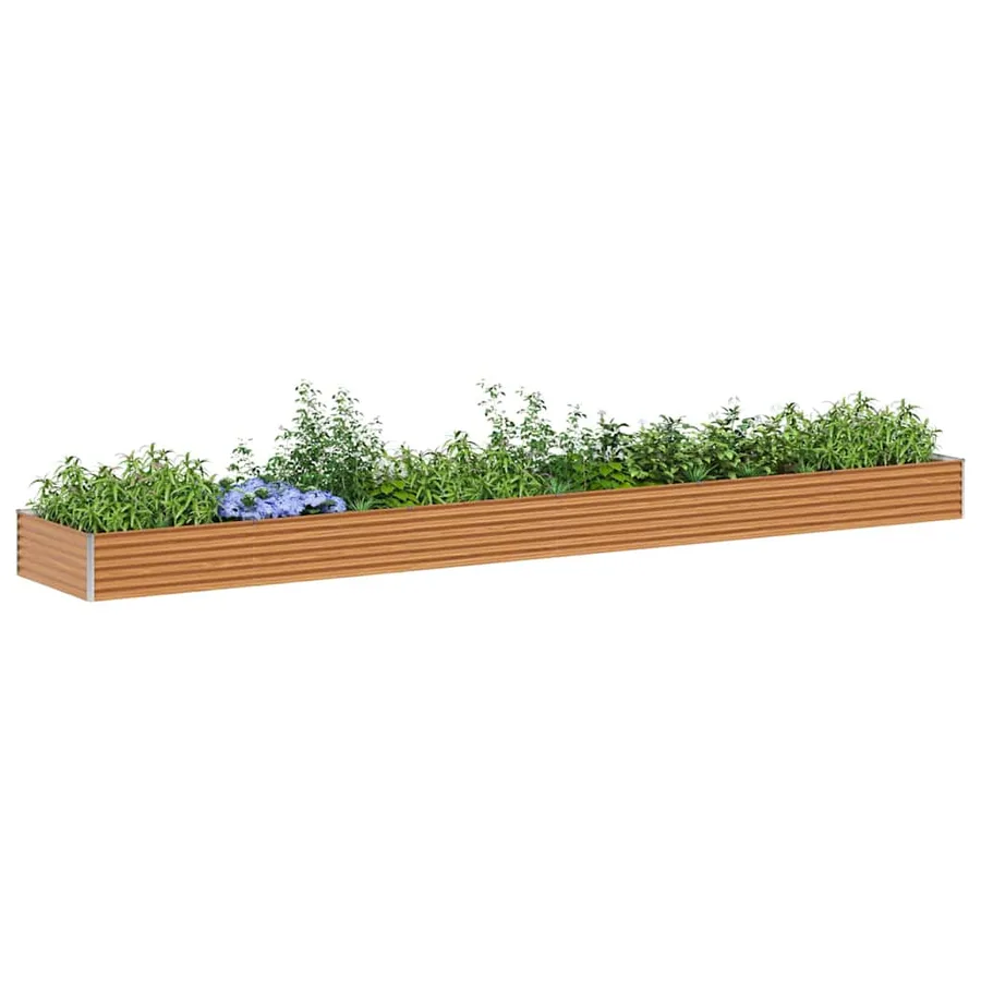 Jardinière surélevée 582 x 100 x 36 cm Acier galvanisé - 3