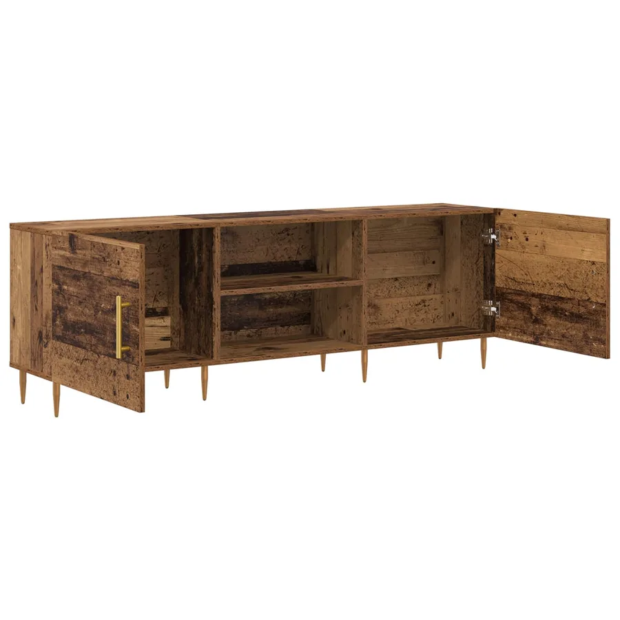 Meuble TV Bois ancien 150 x 30 x 50 cm Bois d'ingénierie - 5