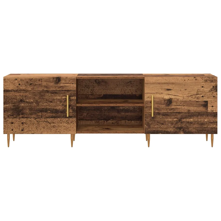 Meuble TV Bois ancien 150 x 30 x 50 cm Bois d'ingénierie - 6
