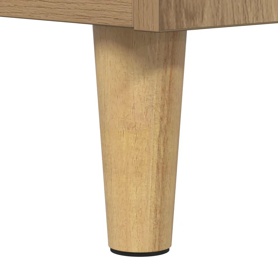 Cabinet de chevet Chêne artisanal 40 x 40 x 66 cm - 11