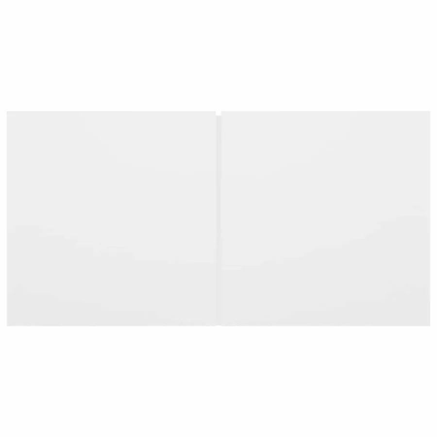 Meuble TV suspendu Blanc 60x30x30 cm - 4