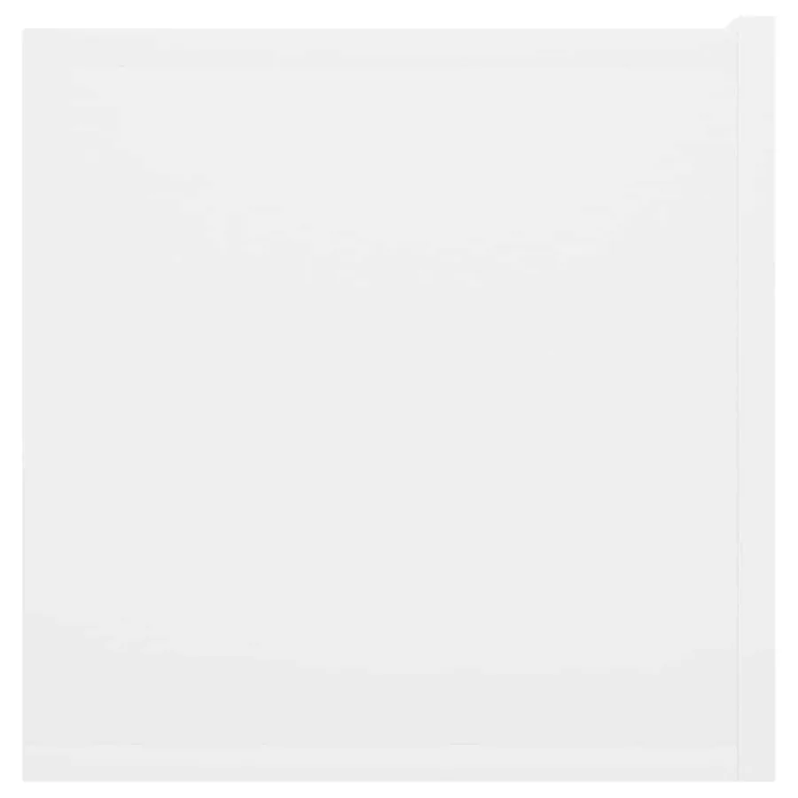 Meuble TV suspendu Blanc 60x30x30 cm - 6