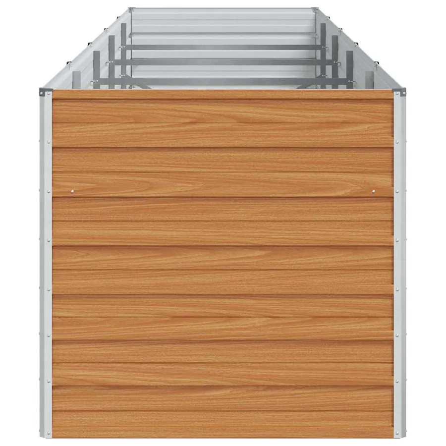 Jardinière surélevée Marron Clair 400 x 80 x 77 cm - 6