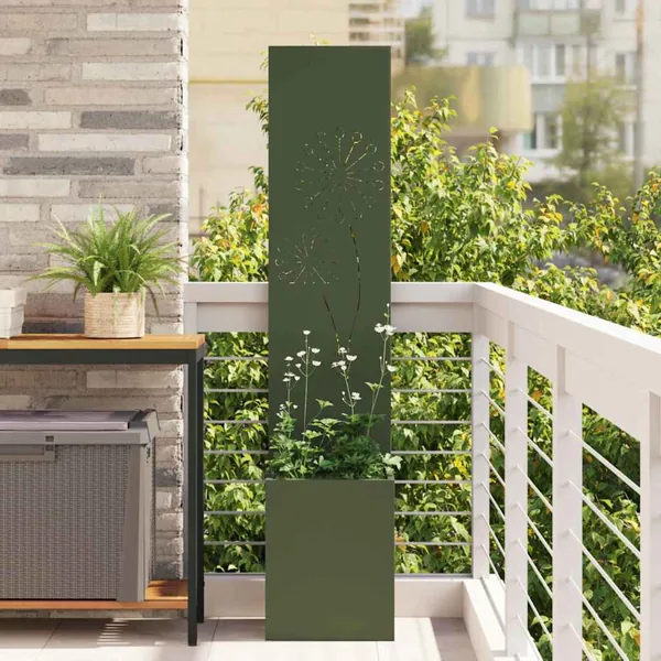 Écran de confidentialité de jardin Vert olive 32 x 150 cm