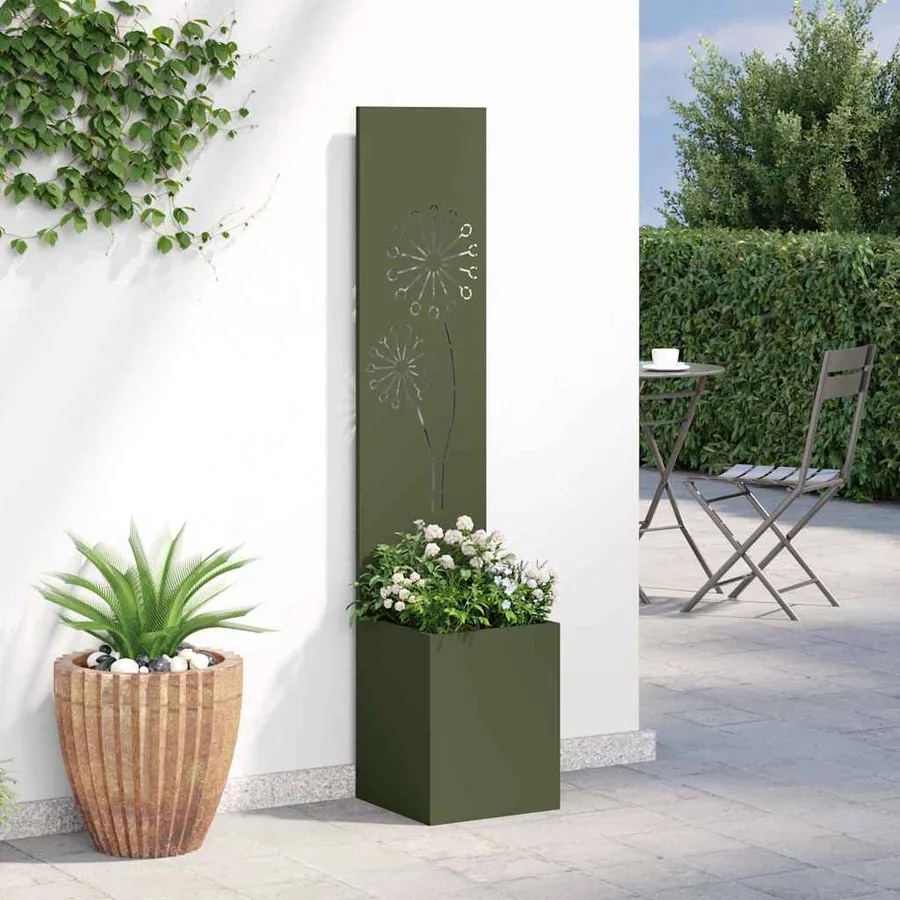 Écran de confidentialité de jardin Vert olive 32 x 150 cm - 4