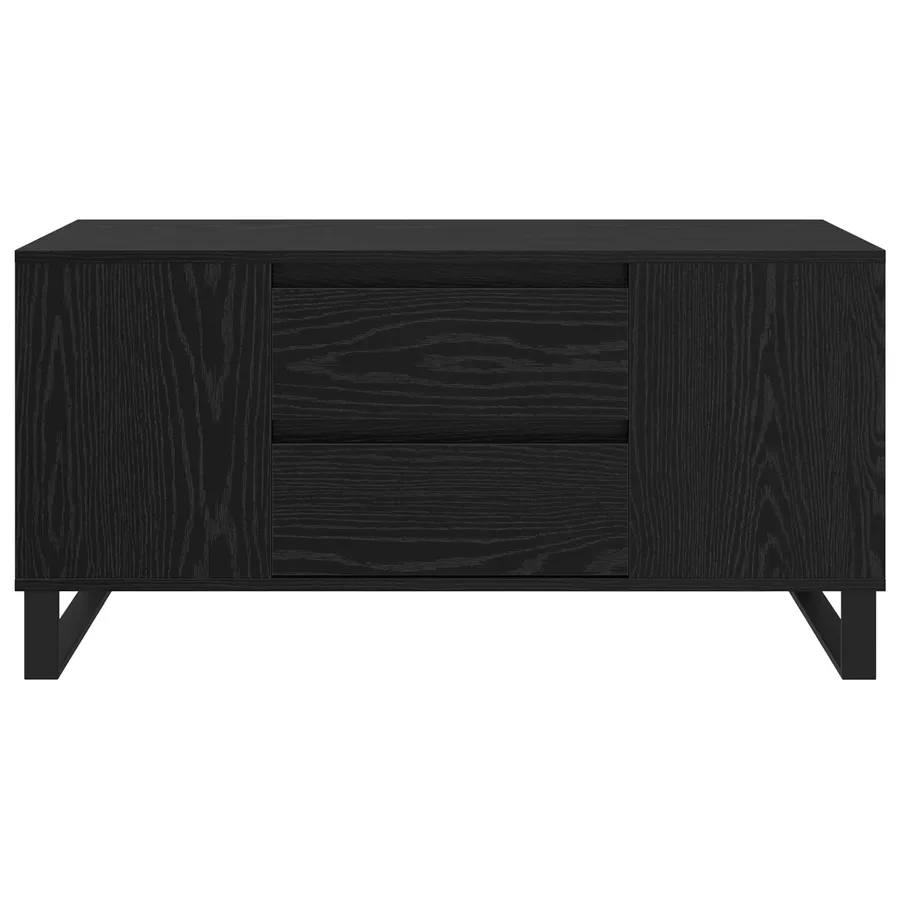 Table basse Chêne noir 102 x 44,5 x 50 cm Bois d'ingénierie - 6