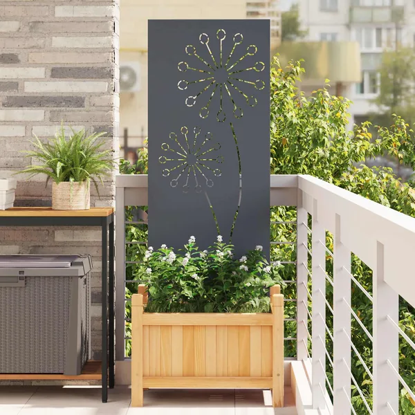 Écran de confidentialité de jardin Anthracite 50 x 140 cm