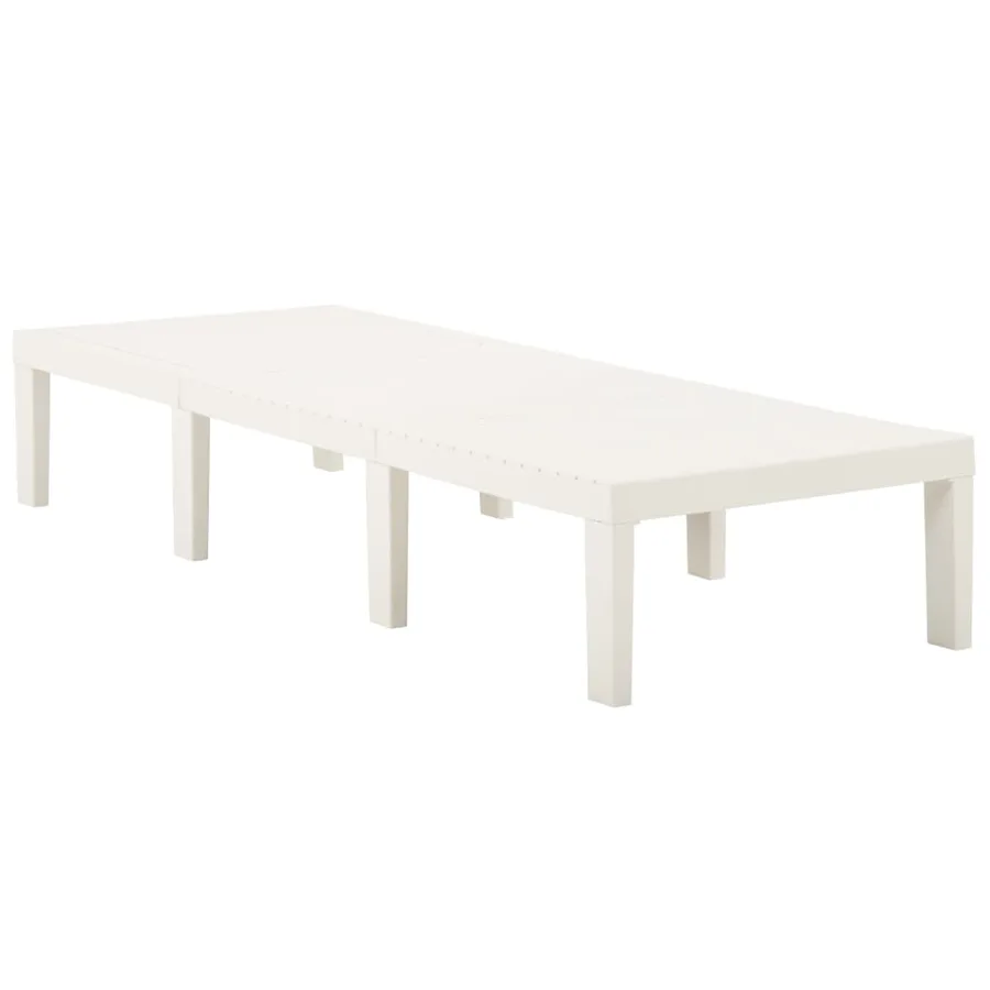 Chaise longue anthracite plastique - 11