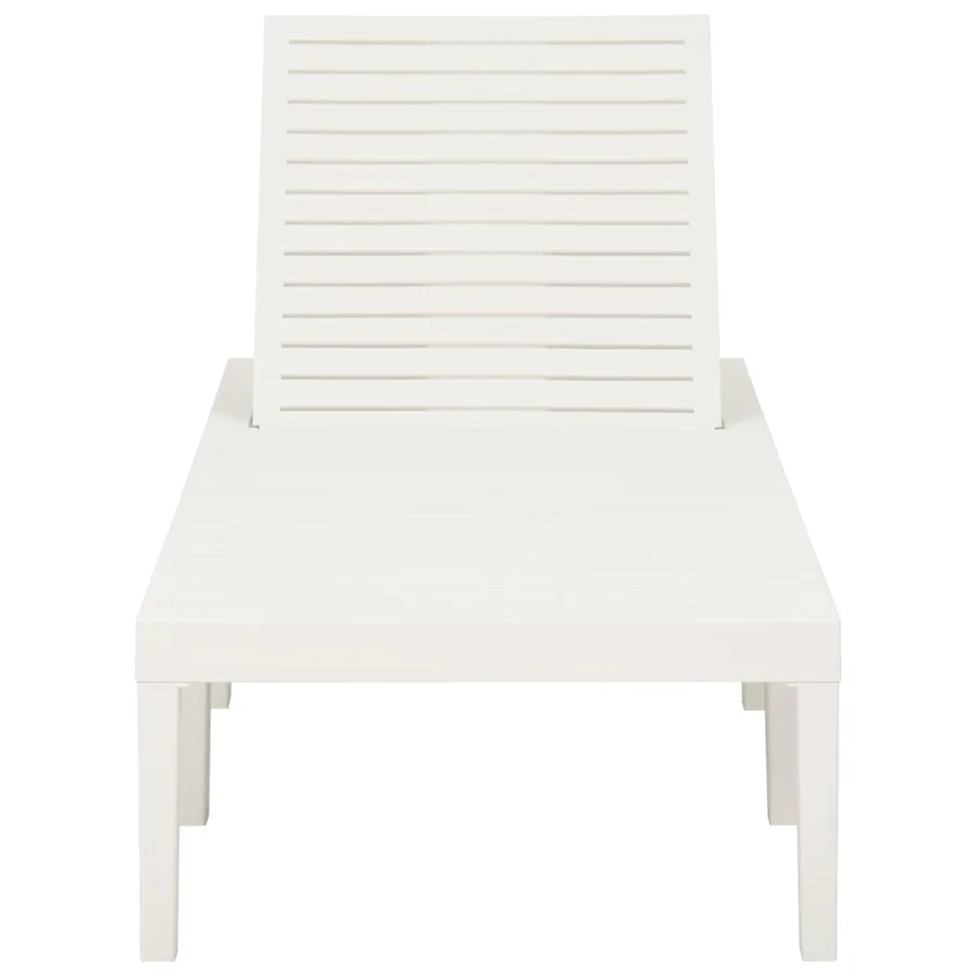 Chaise longue anthracite plastique - 12