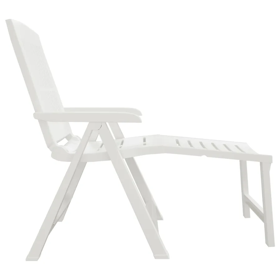 Chaise longue anthracite plastique - 21