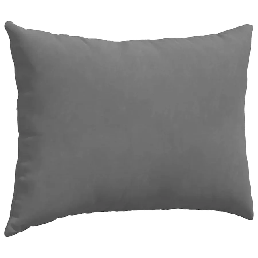Coussins de canapé 2 pcs Gris foncé 70 x 50 cm tissu - 5