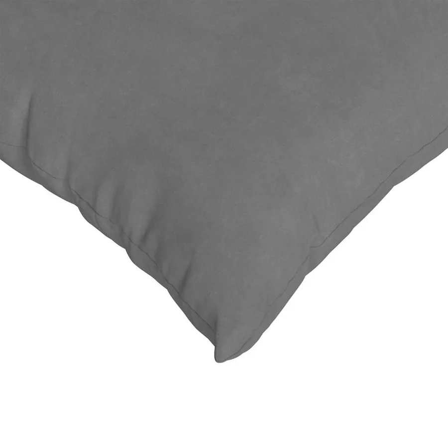 Coussins de canapé 2 pcs Gris foncé 70 x 50 cm tissu - 7