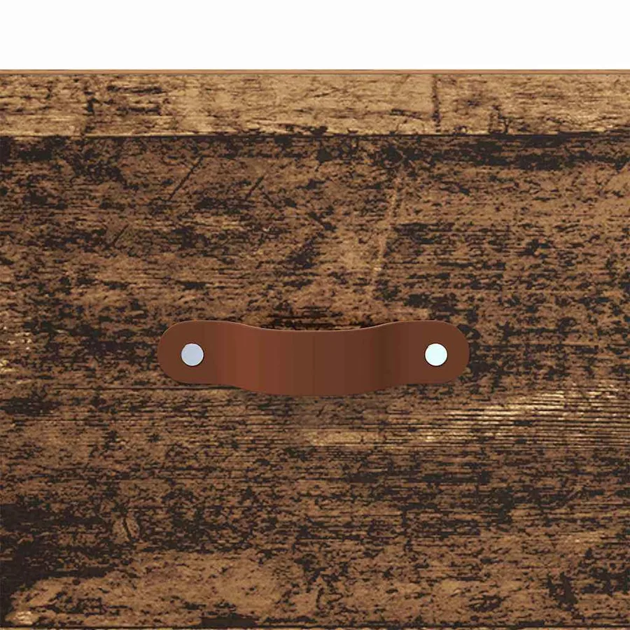 Cabinet de chevet mural Bois Ancien 35 x 35 x 20 cm - 8