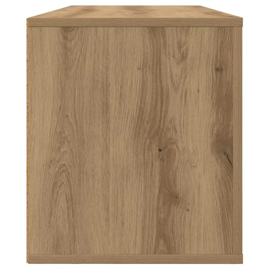 Meuble TV 100 x 35 x 40 cm Chêne artisanal Bois d'ingénierie - 7
