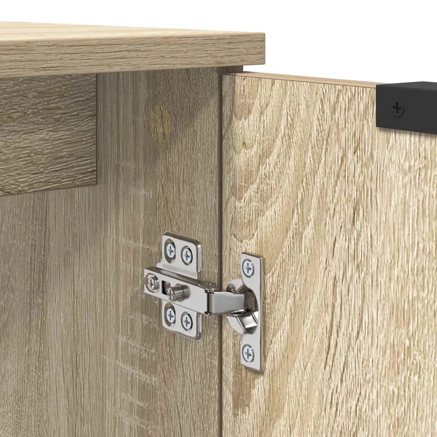 Cabinet de salle de bain Chêne Sonoma 64,5 x 33,5 x 59 cm - 8