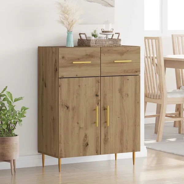 Buffet Chêne artisanal 69,5 x 34 x 90 cm Bois d'ingénierie