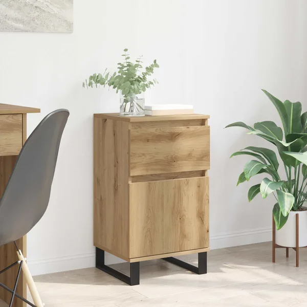 Buffet chêne artisanal 35 x 40 x 70 cm Bois d'ingénierie