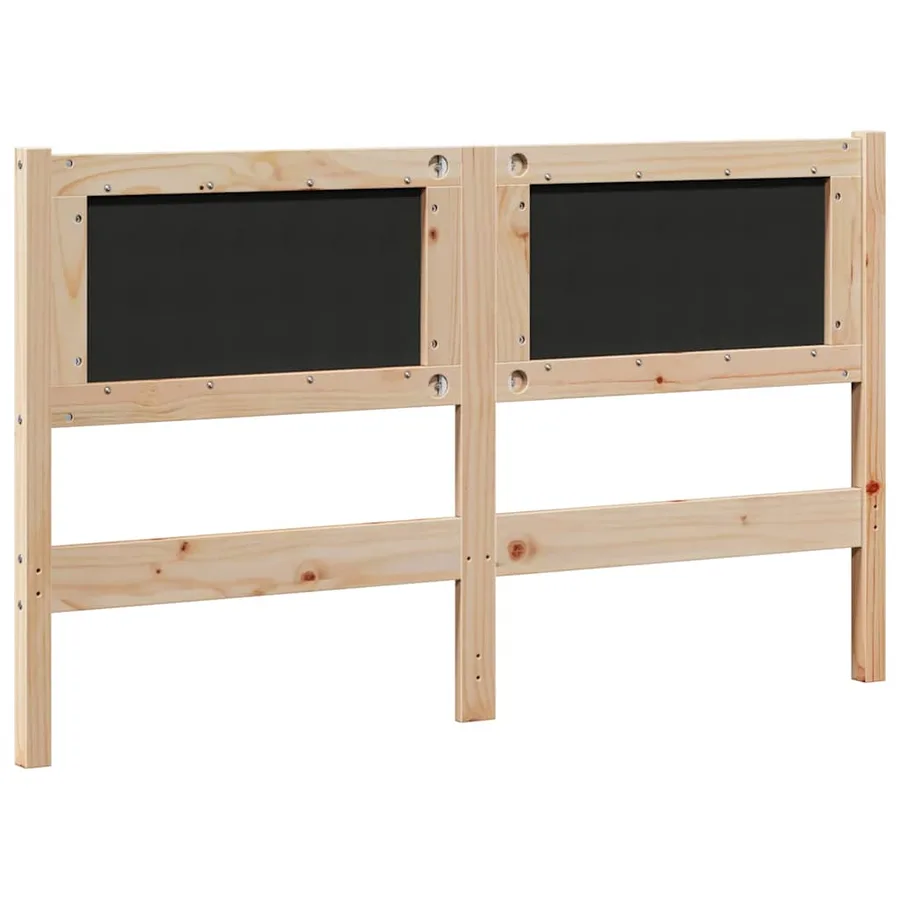 Tête de lit Autre Marron 150 cm Bois massif en pin - 6